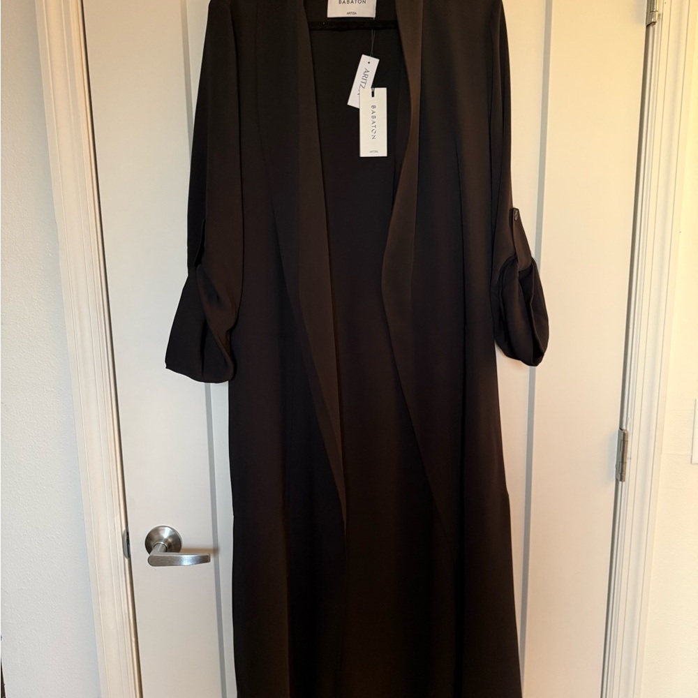 Aritzia Kahlo Robe  Black - Picture 3 of 5